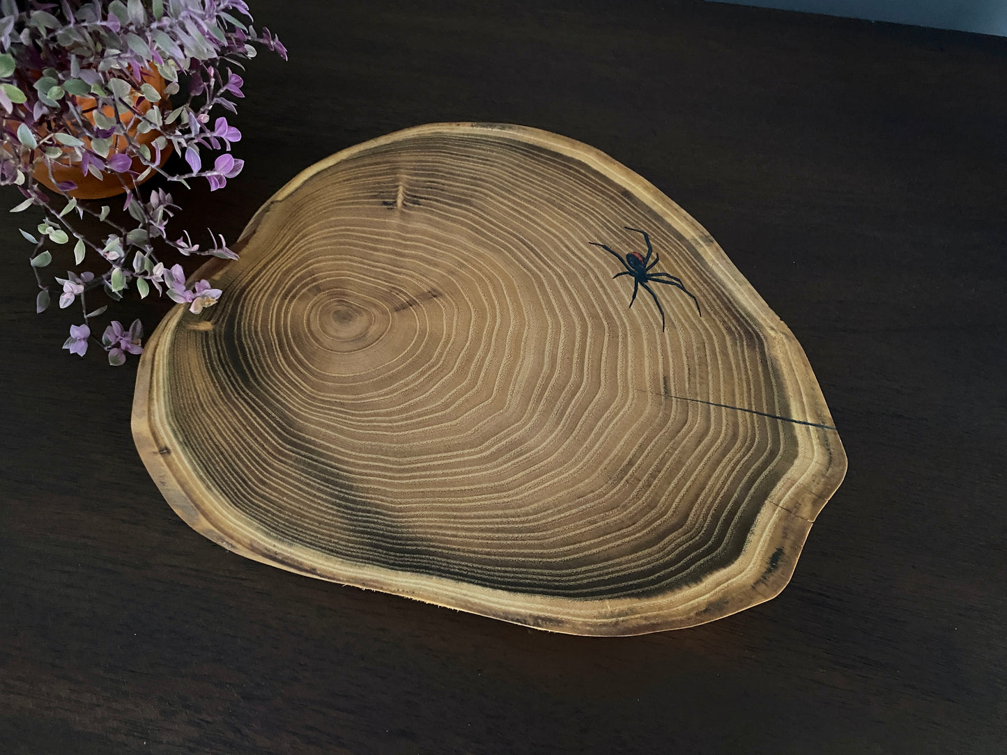 Charcuterie Cutting Board with Spider