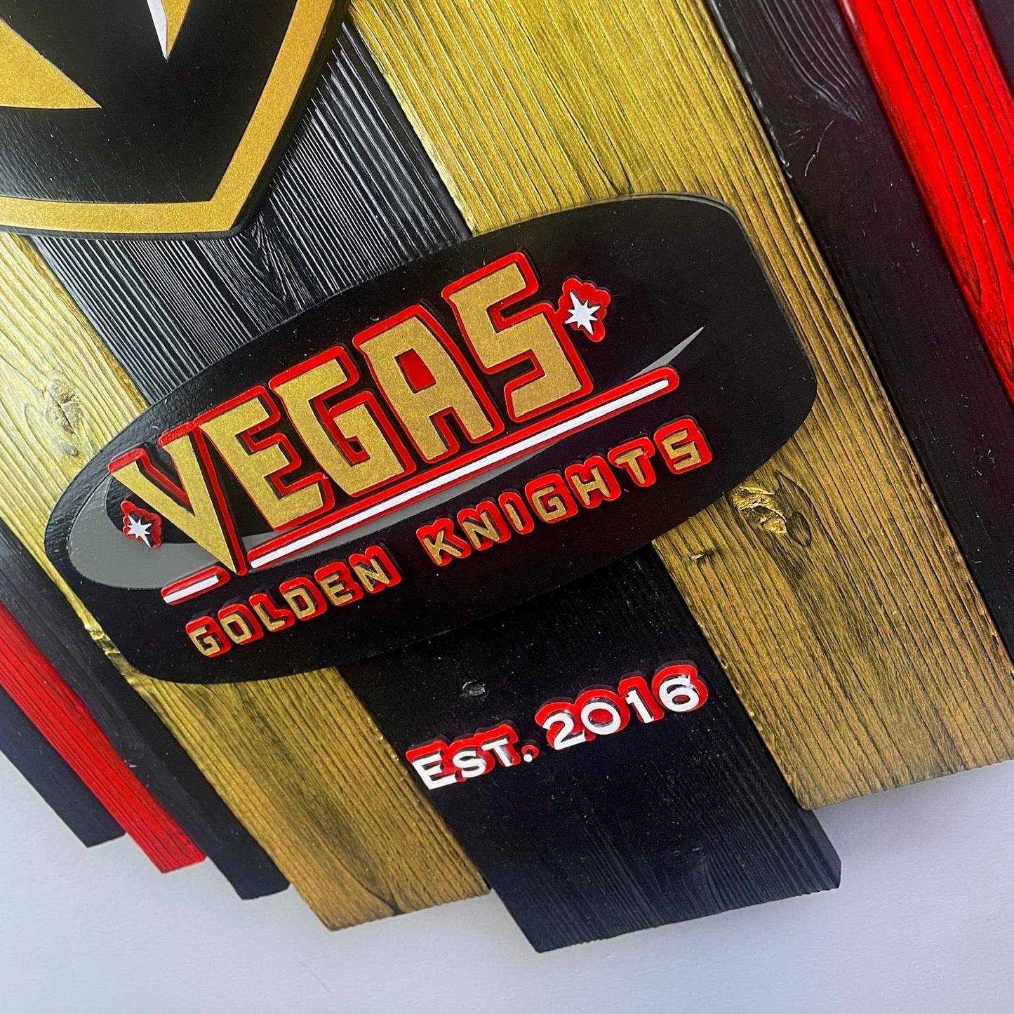 Custom Golden Knights Sign