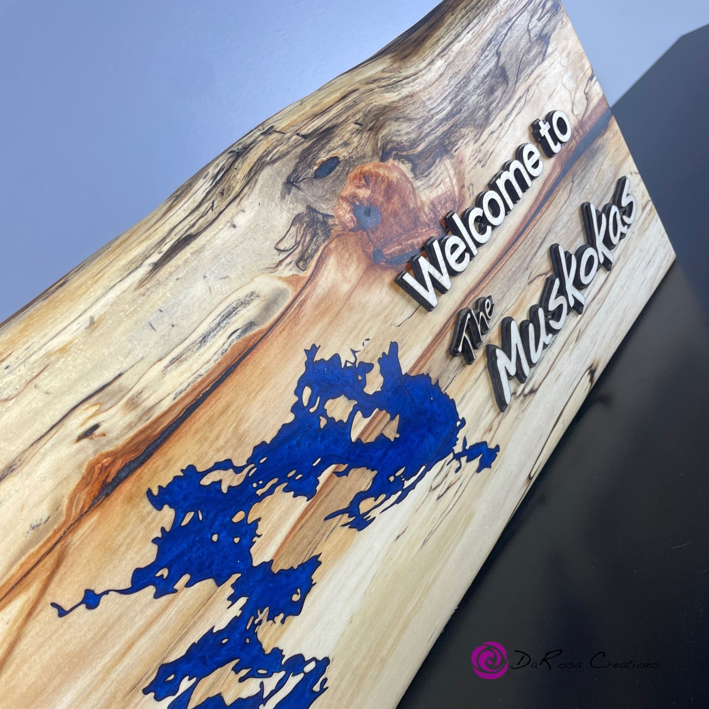 Custom Wood Welcome Sign Canadian Lakes