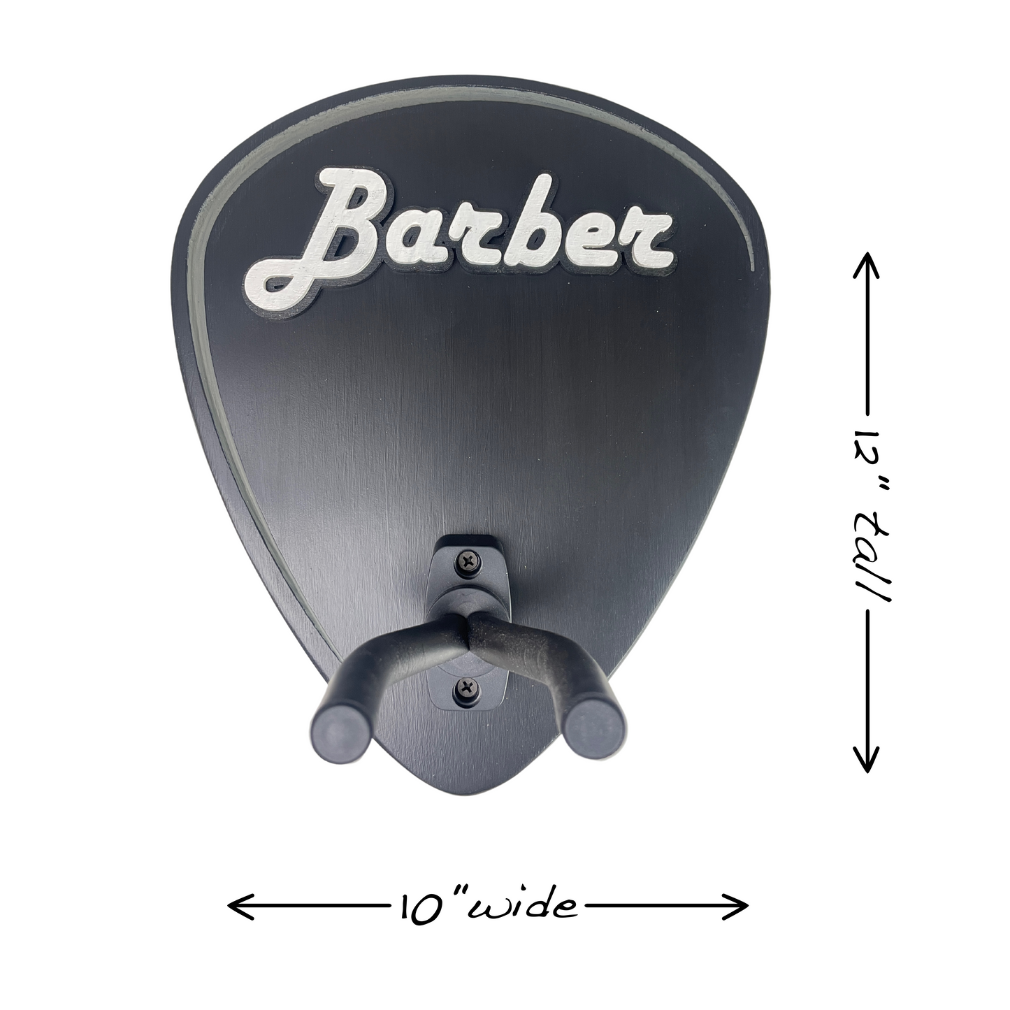 Personalized Guitar Hanger - Guitar Pick Shaped