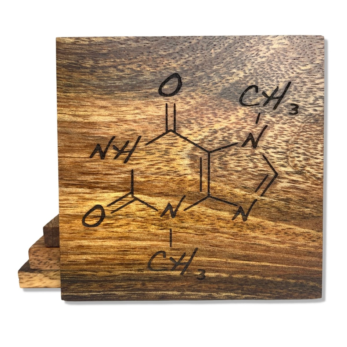 Caffeine Molecule Coasters Set of 2 - DaRosa Creations