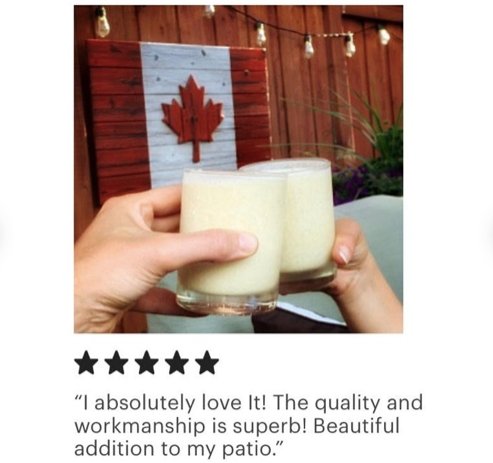 Canadian Flag 24 x 36" - DaRosa Creations