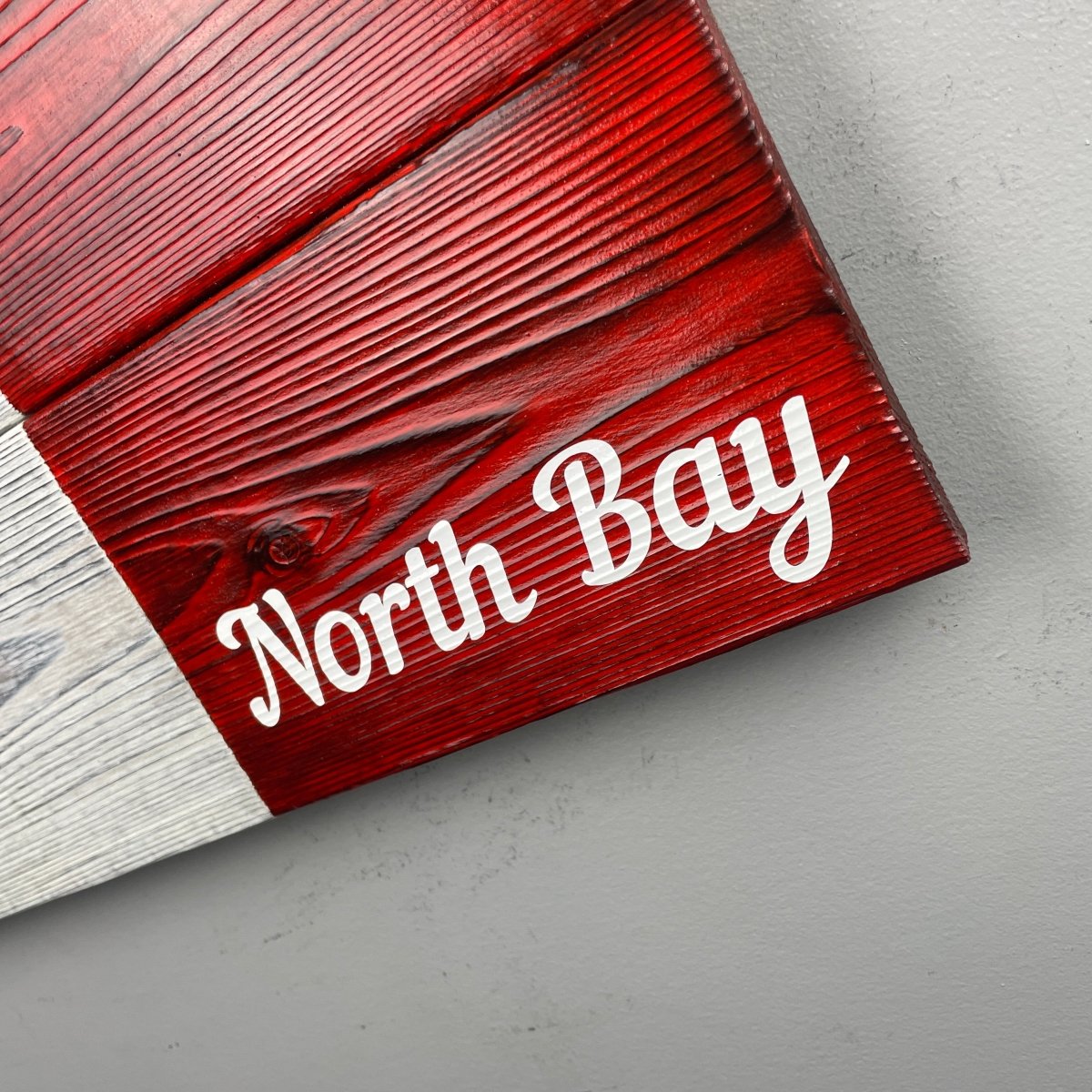 Canadian Flag Burnt Cedar 30 x 20 inch - DaRosa Creations