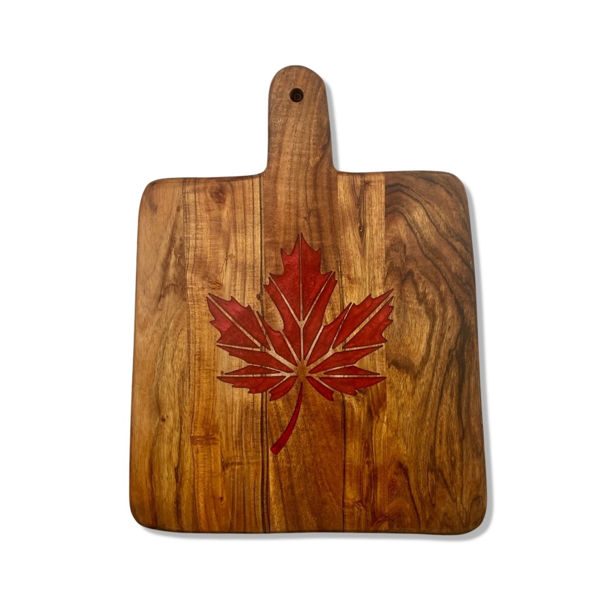 Charcuterie / Cutting Board with Canadian Maple Leaf - DaRosa Creations