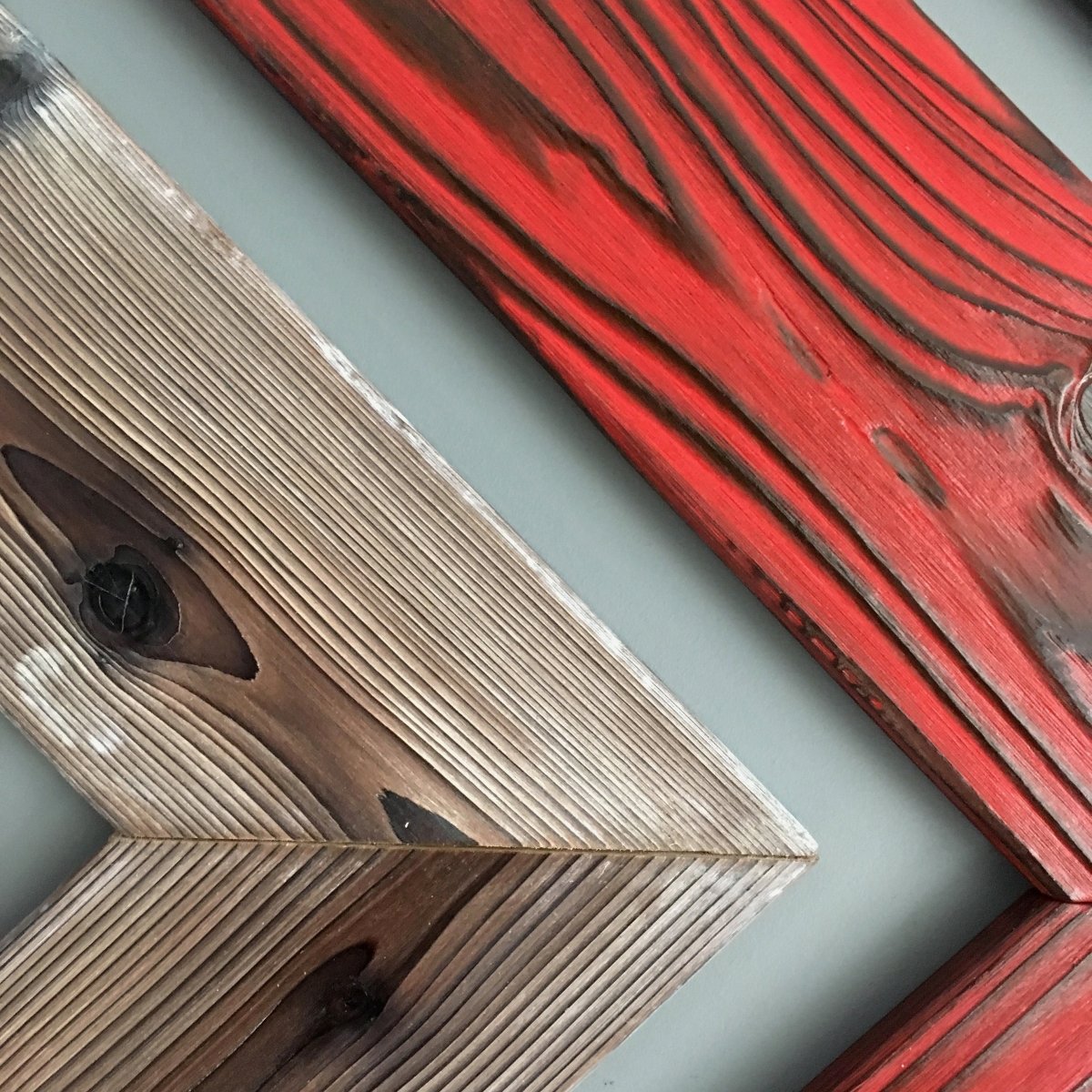 Chevron Wall Art - DaRosa Creations