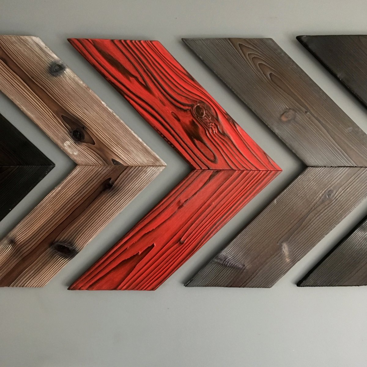 Chevron Wall Art - DaRosa Creations