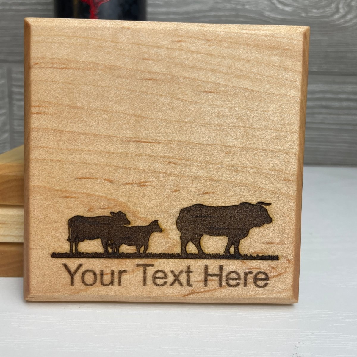 Customized Farm Themed Coasters Set of 4 - DaRosa Creations