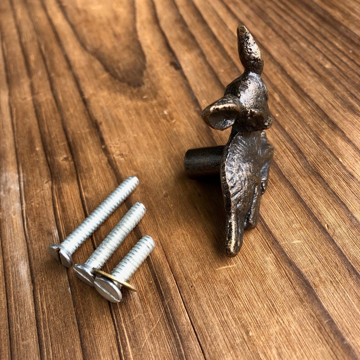 Drawer Knob Fawn in Antique Brass - DaRosa Creations