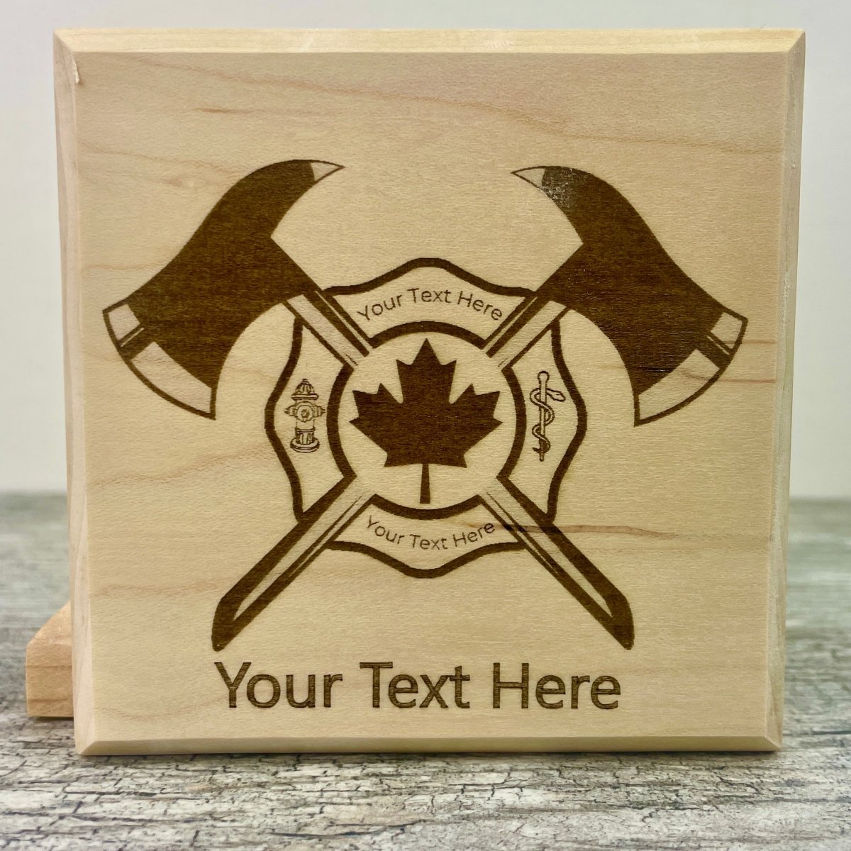 First Responder Themed Coasters Set of 2 - DaRosa Creations