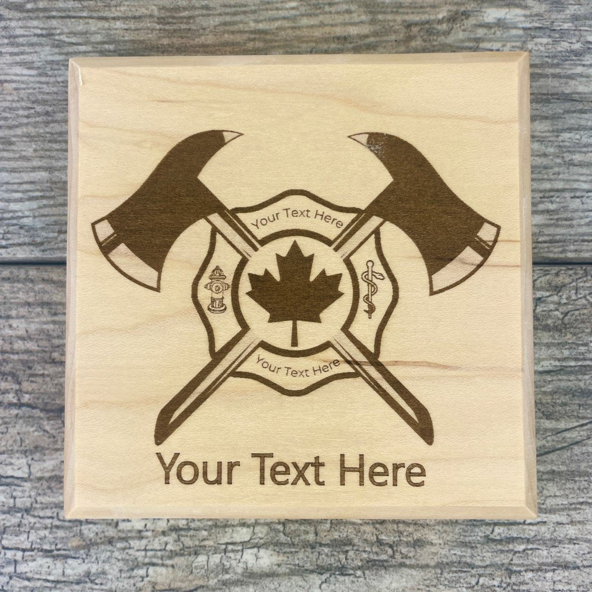 First Responder Themed Coasters Set of 2 - DaRosa Creations