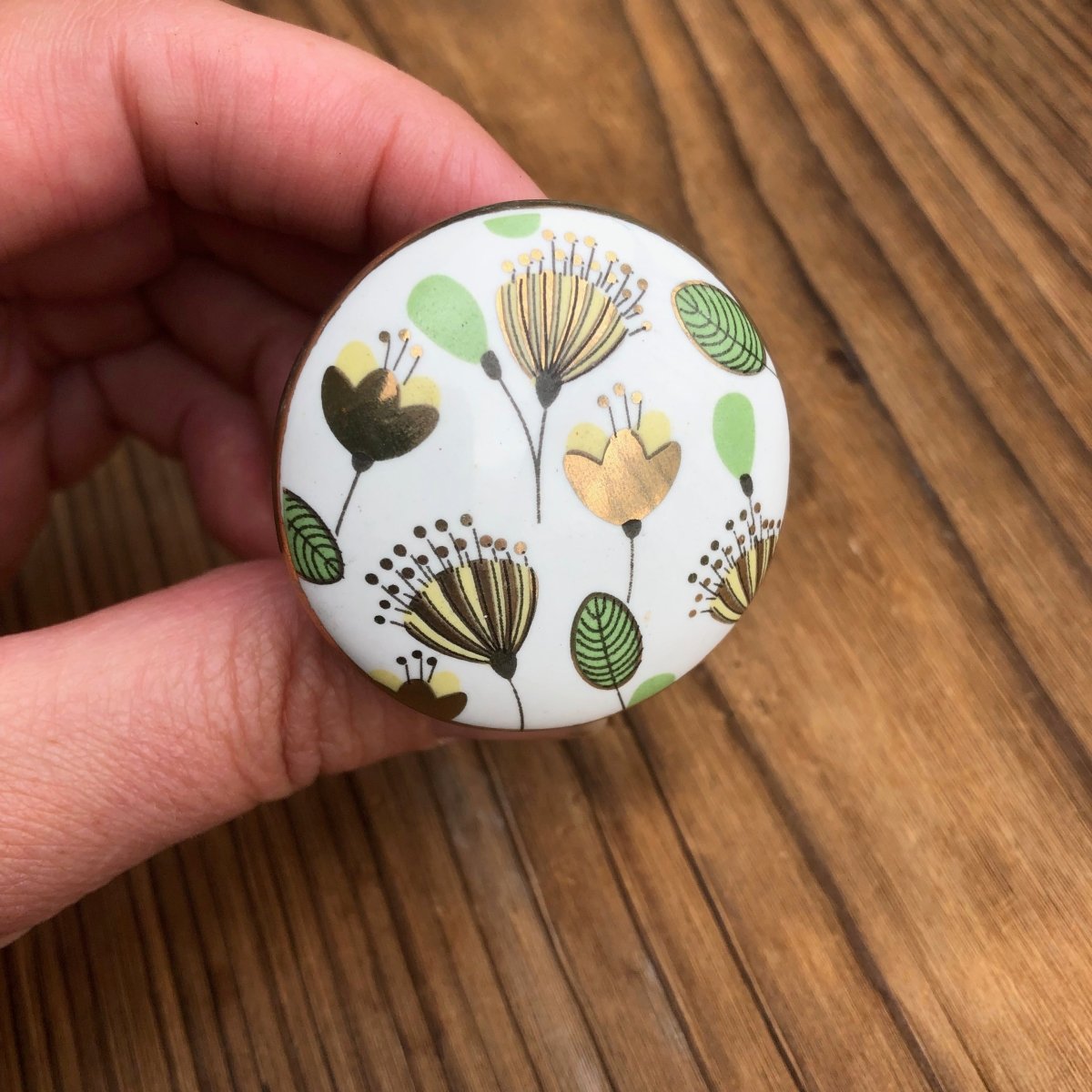 Floral Round Knob - DaRosa Creations