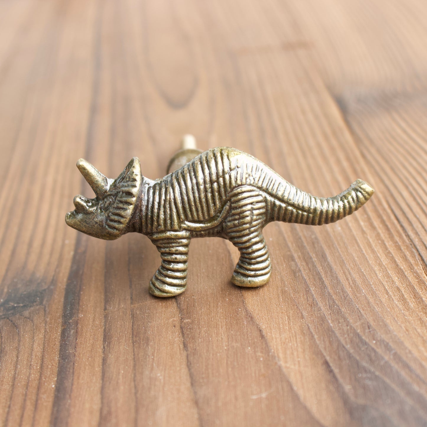 Dinosaur Drawer Knob in Bronze
