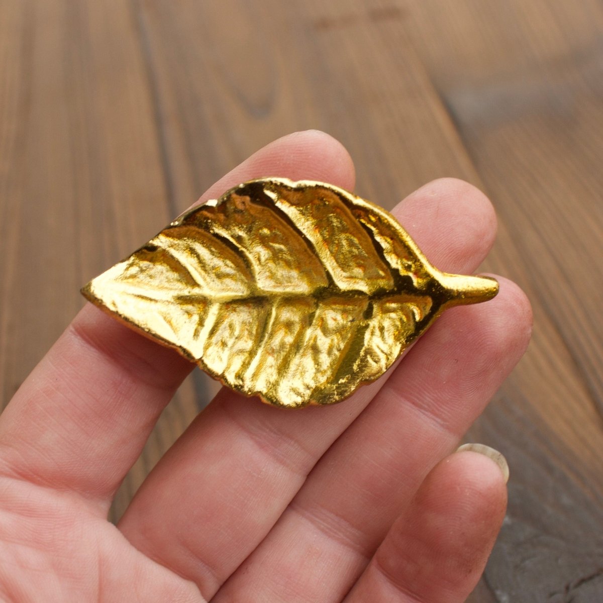 Gold Leaf Drawer Knob - DaRosa Creations