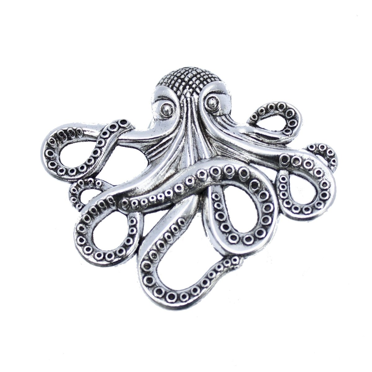 Octopus Knob in Silver - DaRosa Creations