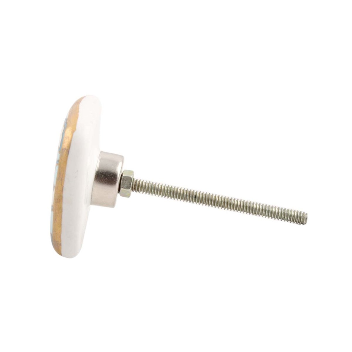 Pink Square Art Deco Knob - DaRosa Creations