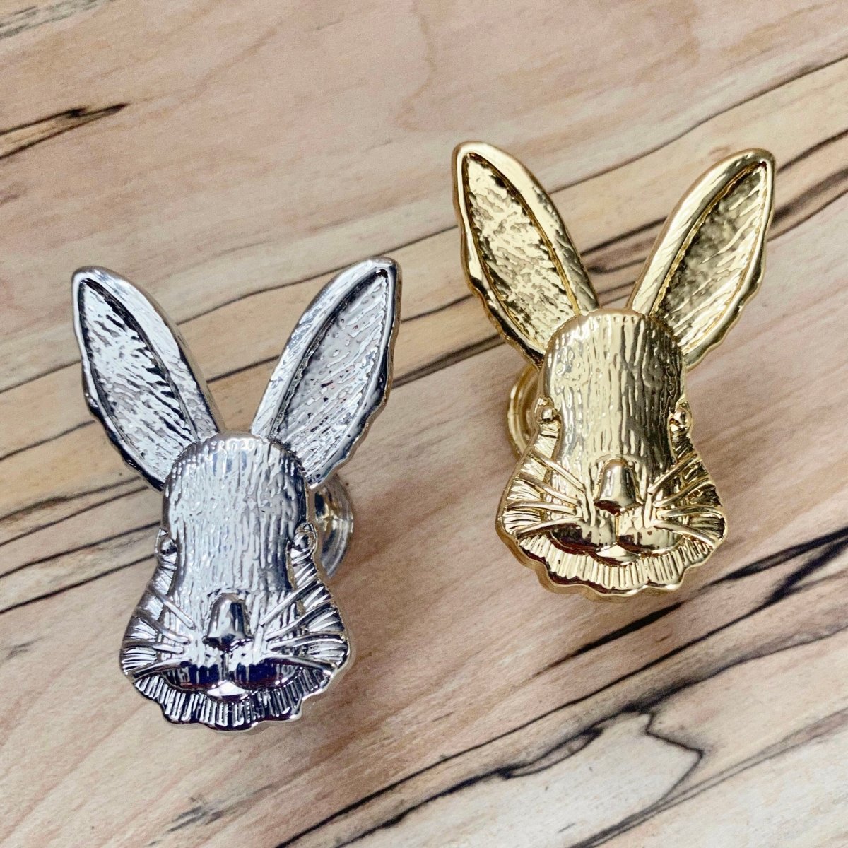 Rabbit Knob Gold or Silver - DaRosa Creations