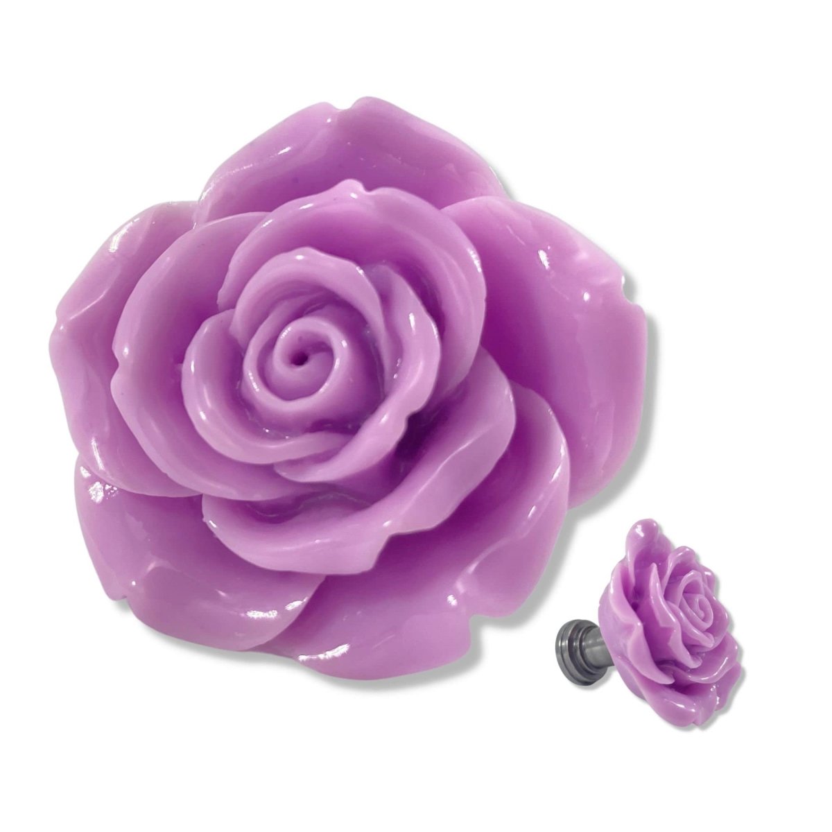 Rose Flower Drawer Knobs - DaRosa Creations