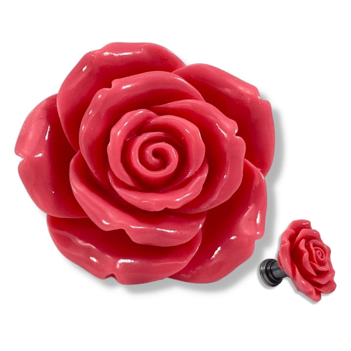 Rose Flower Drawer Knobs - DaRosa Creations