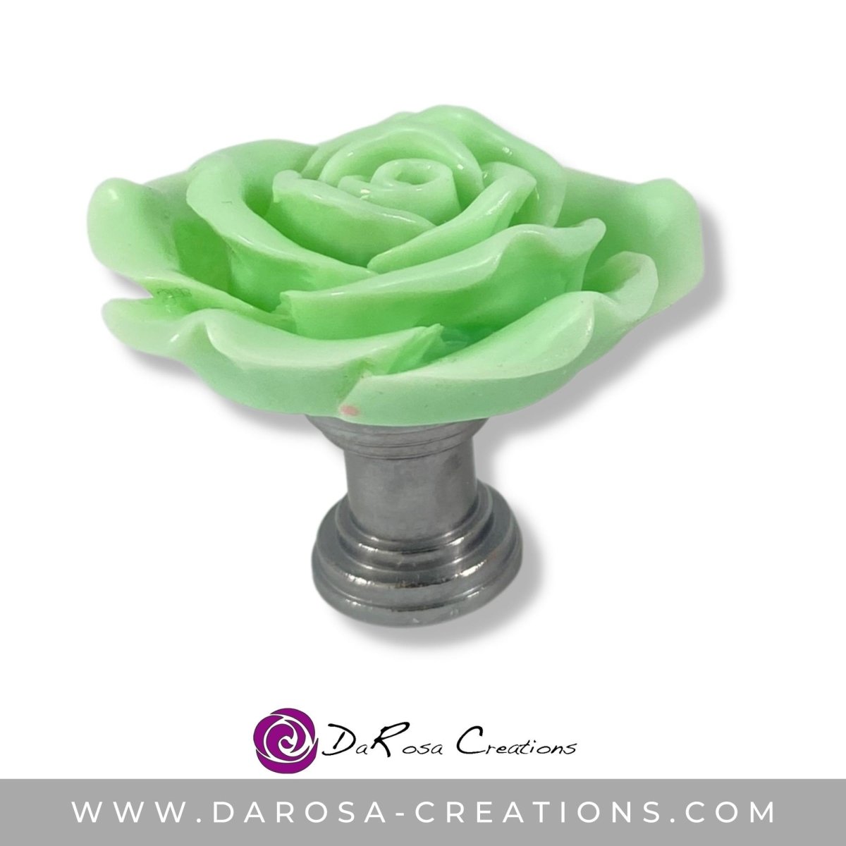 Rose Flower Drawer Knobs - DaRosa Creations