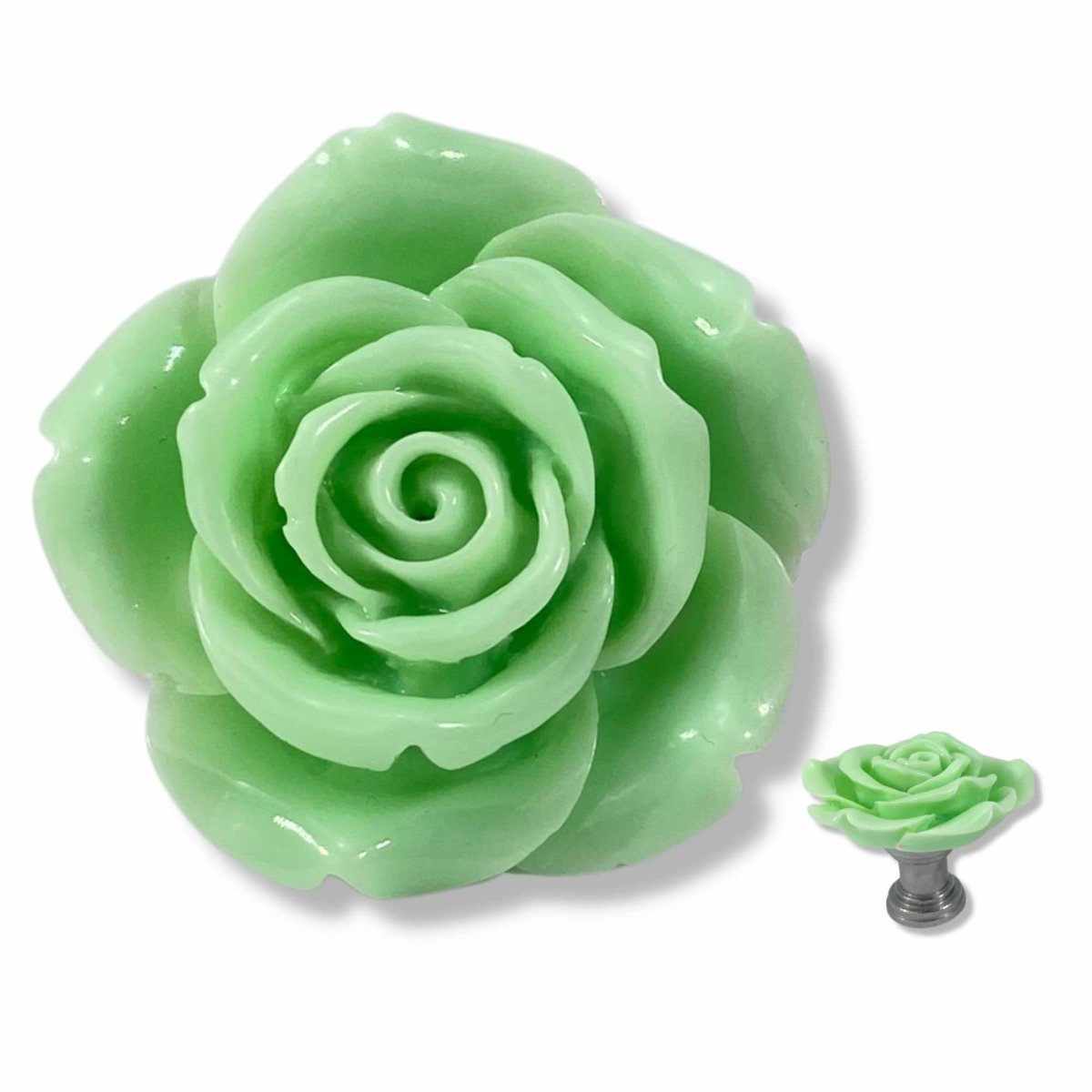 Rose Flower Drawer Knobs - DaRosa Creations
