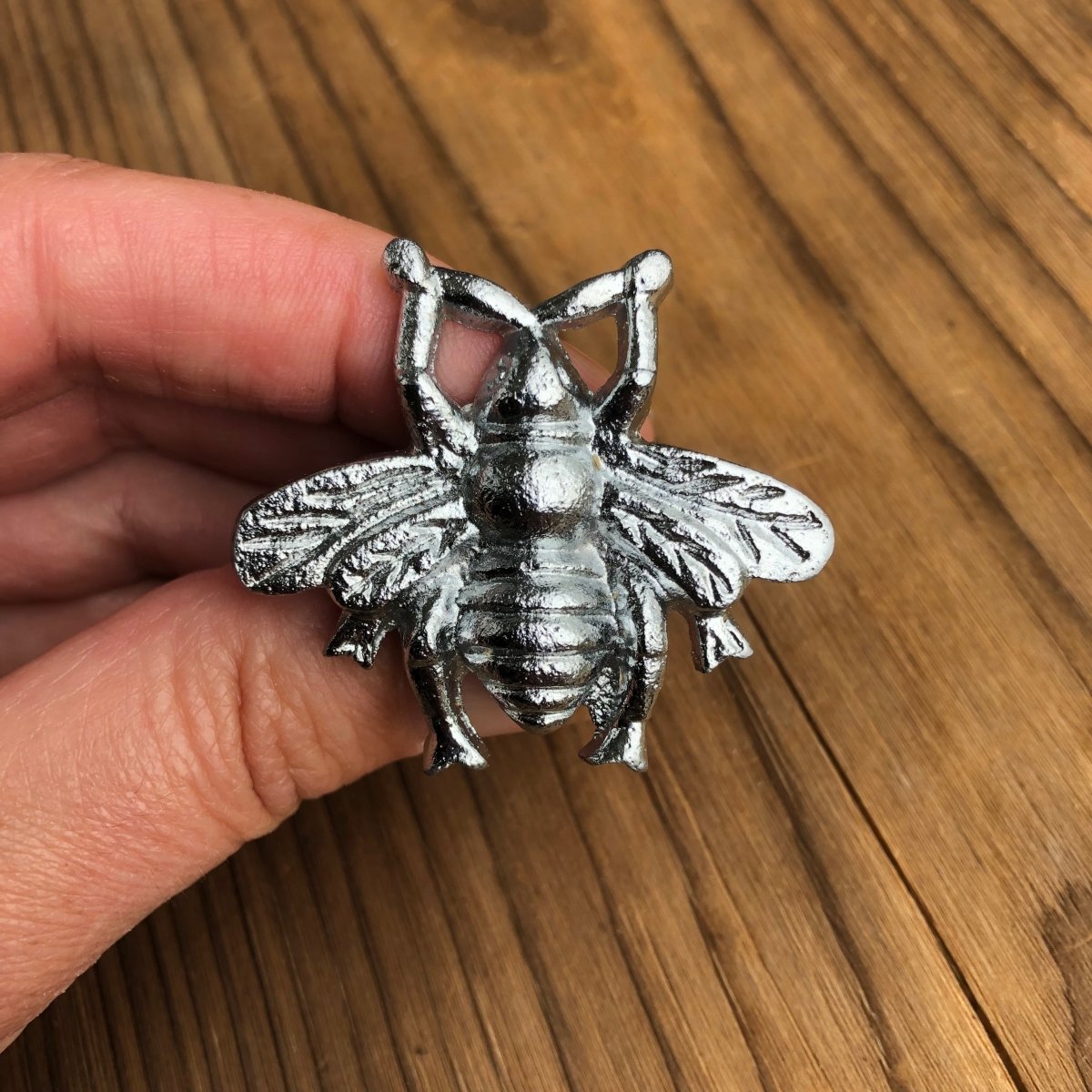 Silver Bee Knob - DaRosa Creations
