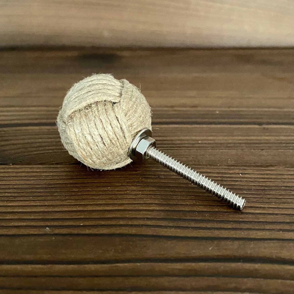 Small Rope Knot Drawer Knob Nautical Decor - DaRosa Creations