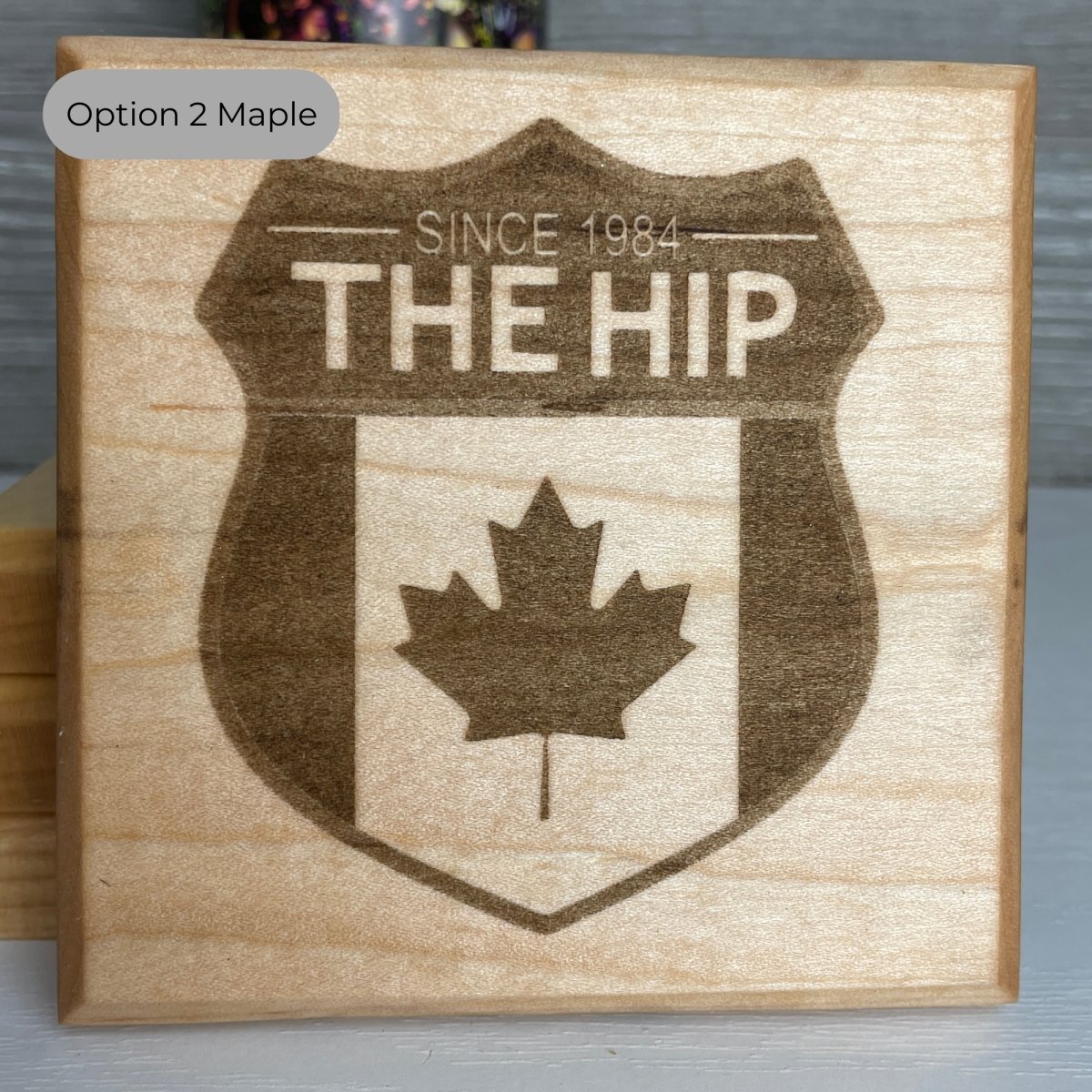 The Tragically Hip Wood Coaster Sets of 4 - DaRosa Creations