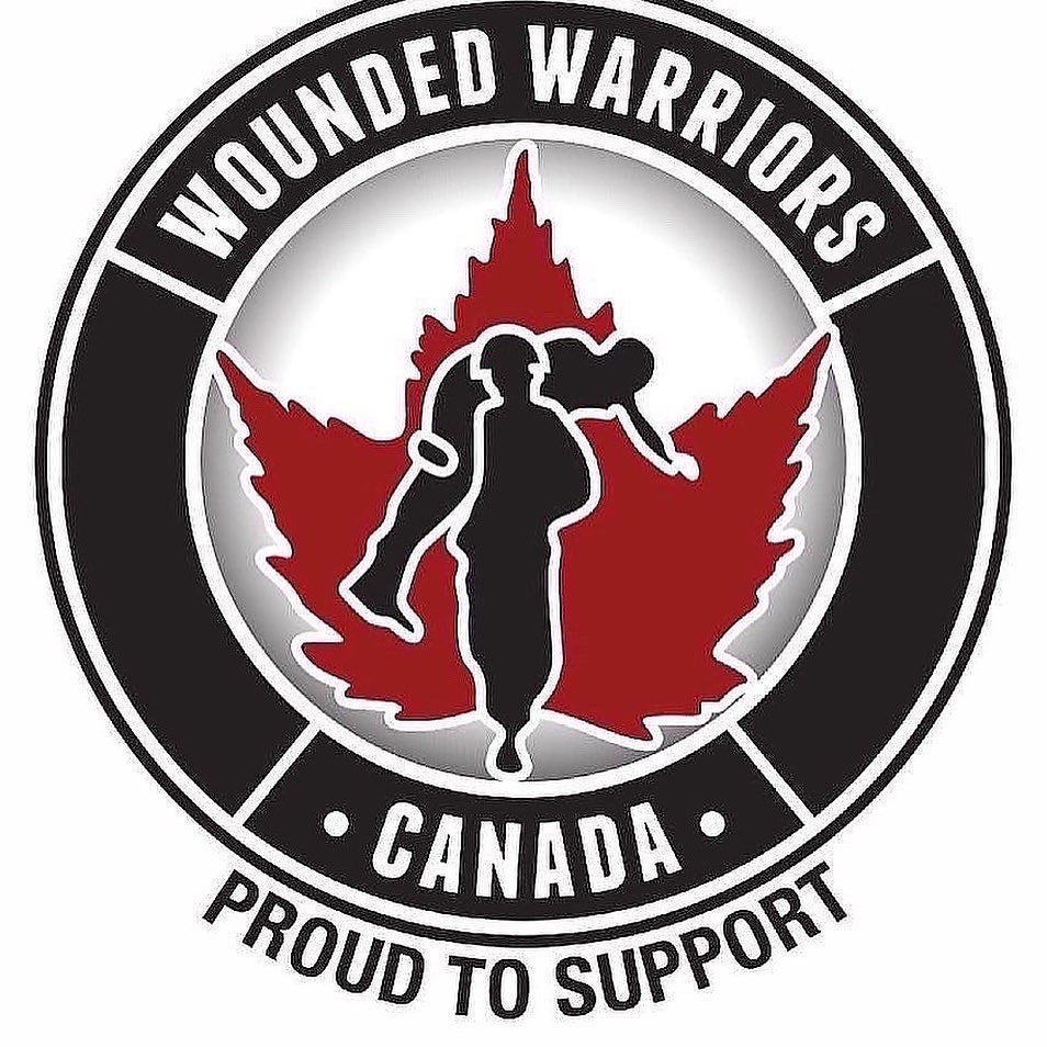 Thin Blue Line Canadian Flag - First Responder Burnt Cedar Flags (FREE SHIPPING) - DaRosa Creations