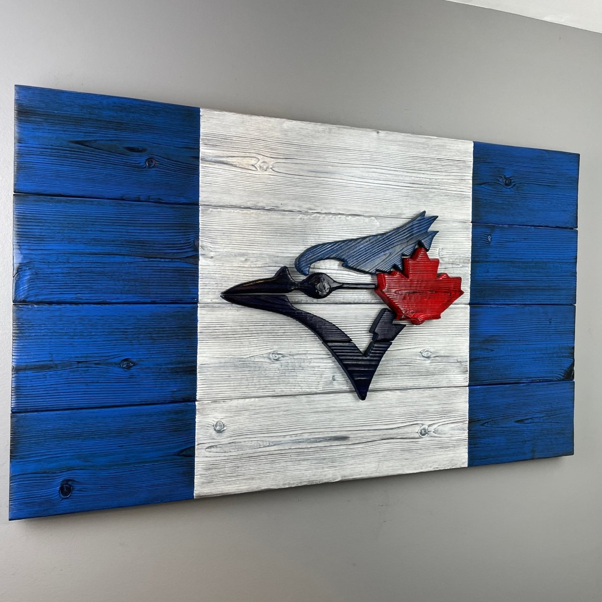 Toronto Blue Jays Canadian Flag - DaRosa Creations