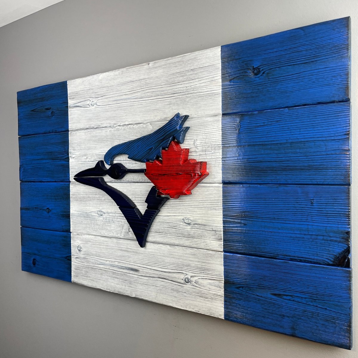 Toronto Blue Jays Canadian Flag - DaRosa Creations