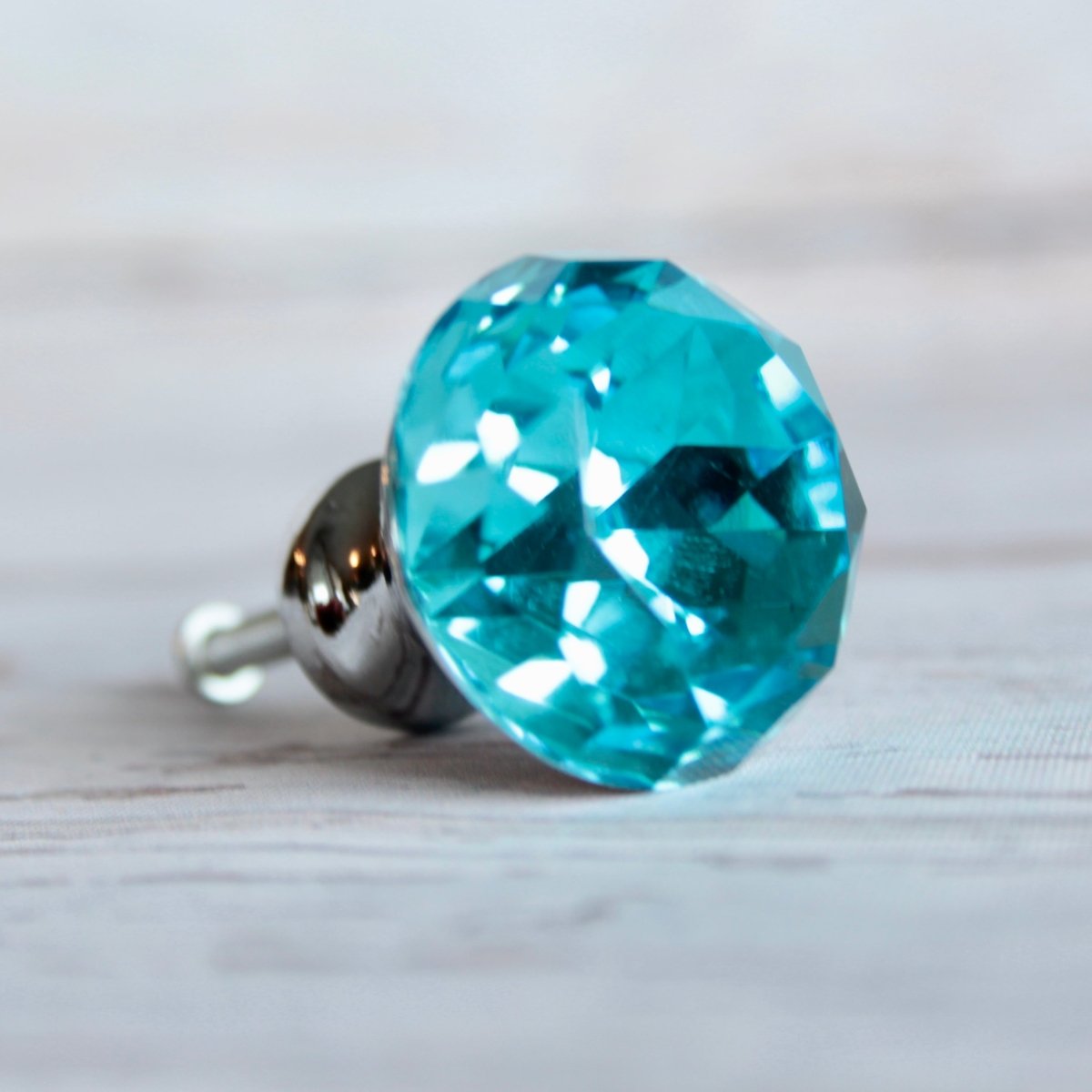 Turquoise Glass Knob - DaRosa Creations