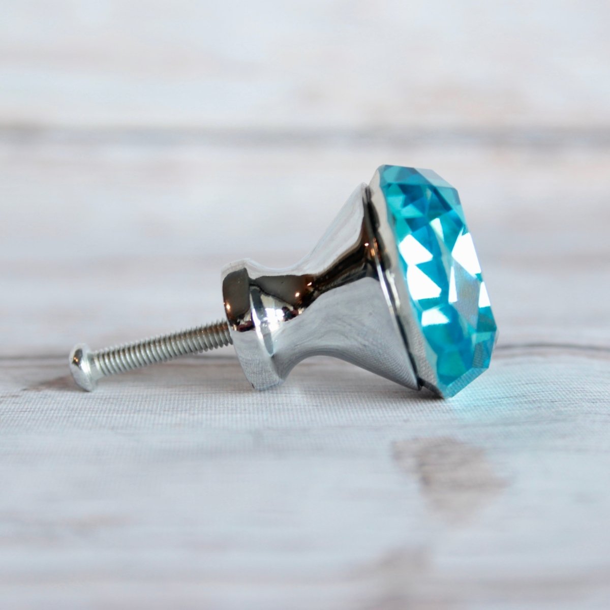 Turquoise Glass Knob - DaRosa Creations