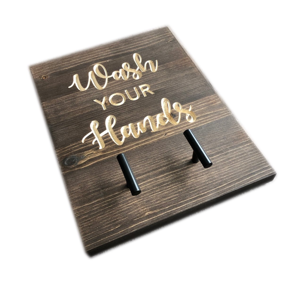Wash Your Hand Sign and Hooks - DaRosa Creations