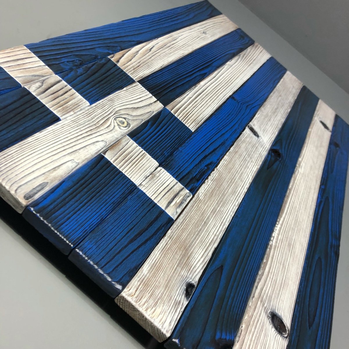 Wooden Flag of Greece 20 x 30 - DaRosa Creations