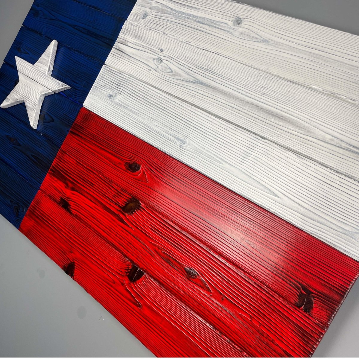 Wooden Texas Flag Custom Made - DaRosa Creations