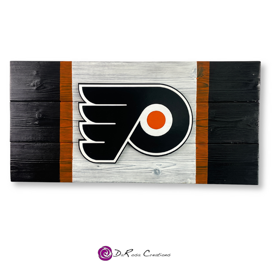 Flyers Wood Sign
