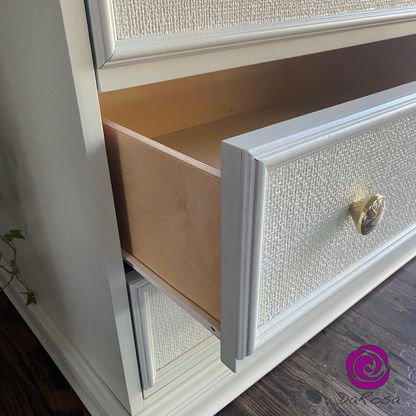 Small Dresser - TV Stand in Sea Salt - Kids Dresser Painted Bedroom Furniture DaRosa Creations Small Dresser - TV Stand in Sea Salt - Kids Dresser Painted Bedroom Furniture DaRosa Creations