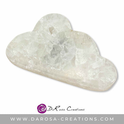 Cloud Shaped Drawer Knob made of white quartz