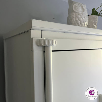 White Linen Armoire