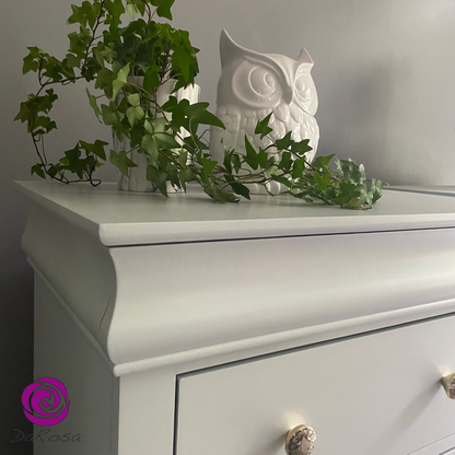 Set of 2 Oversized Nightstands with Hidden Drawer