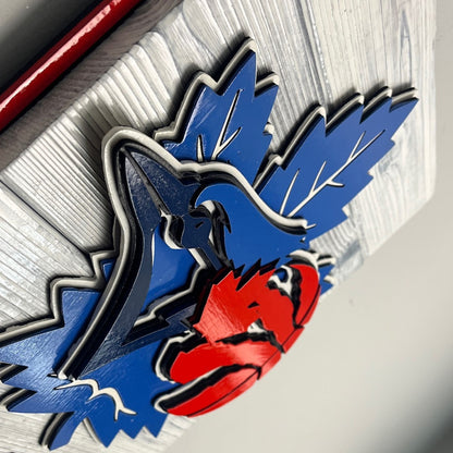 Toronto Sports Wood Sign – Blue Jays Raptors Maple Leafs Wall Art