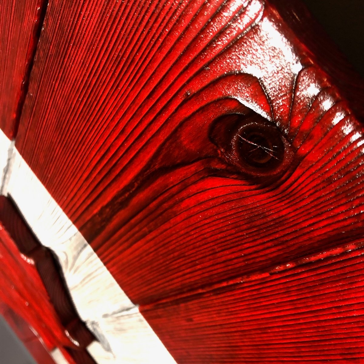 15.5 x 30" Canadian Flag in Burnt Cedar - DaRosa Creations