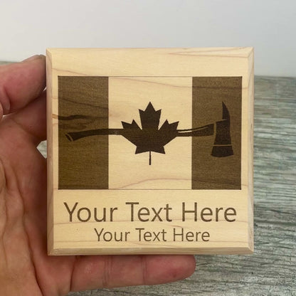 First Responder Themed Coasters Set of 2