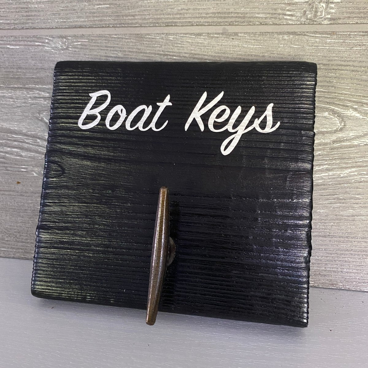 Boat Key Holder in Black - DaRosa Creations