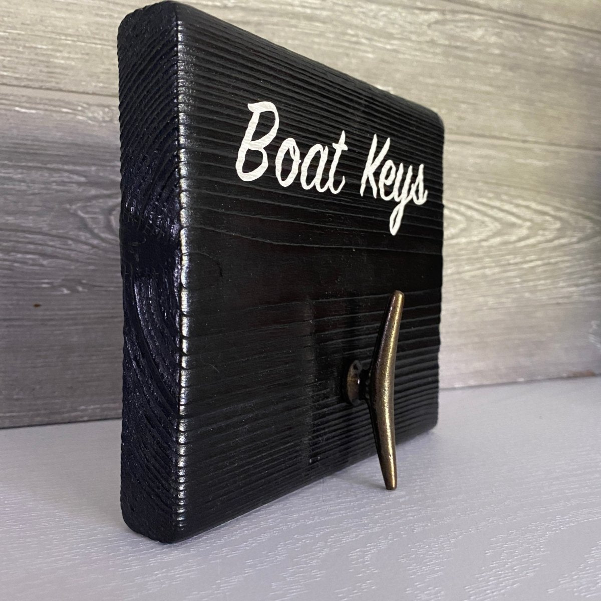 Boat Key Holder in Black - DaRosa Creations
