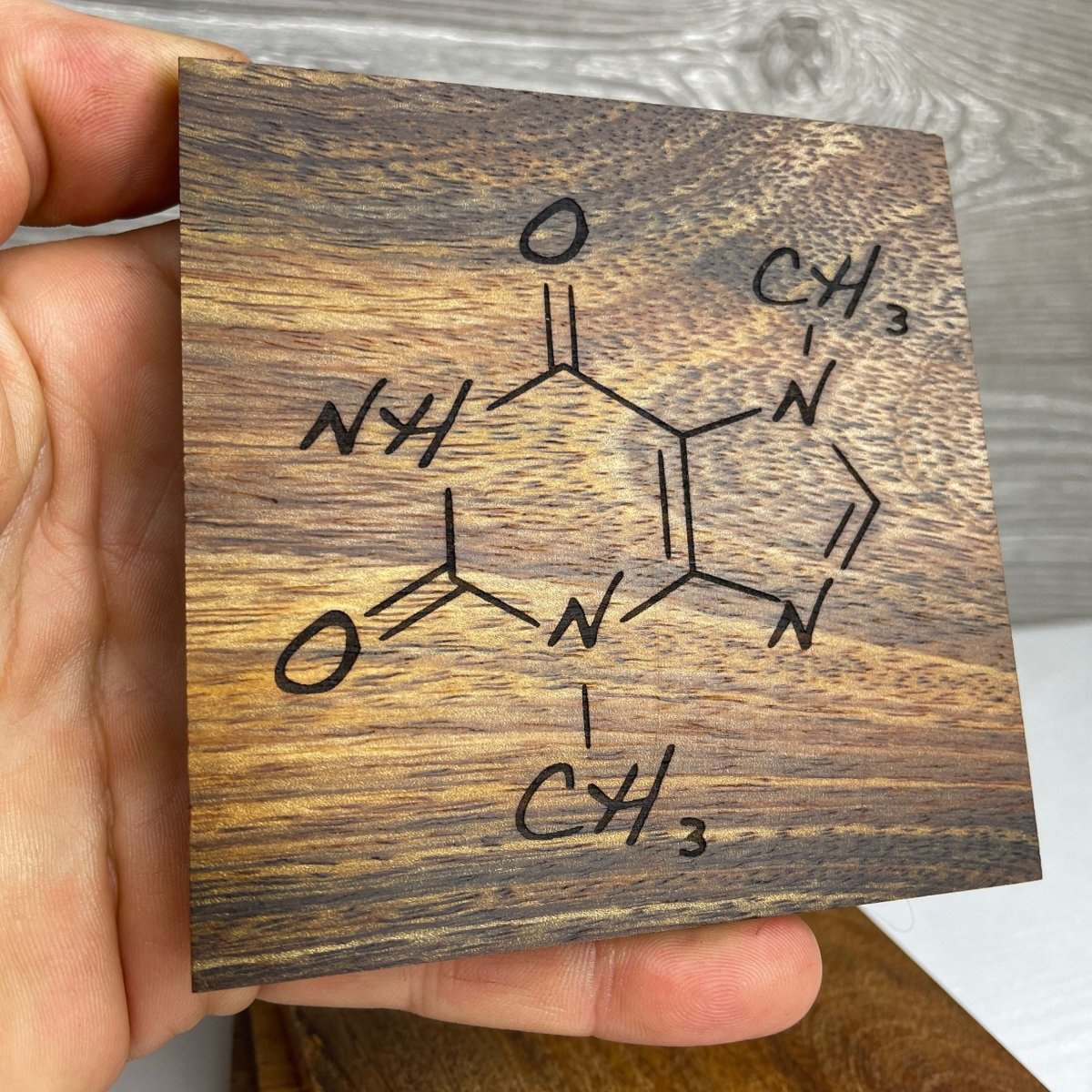 Caffeine Molecule Coasters Set of 2 - DaRosa Creations