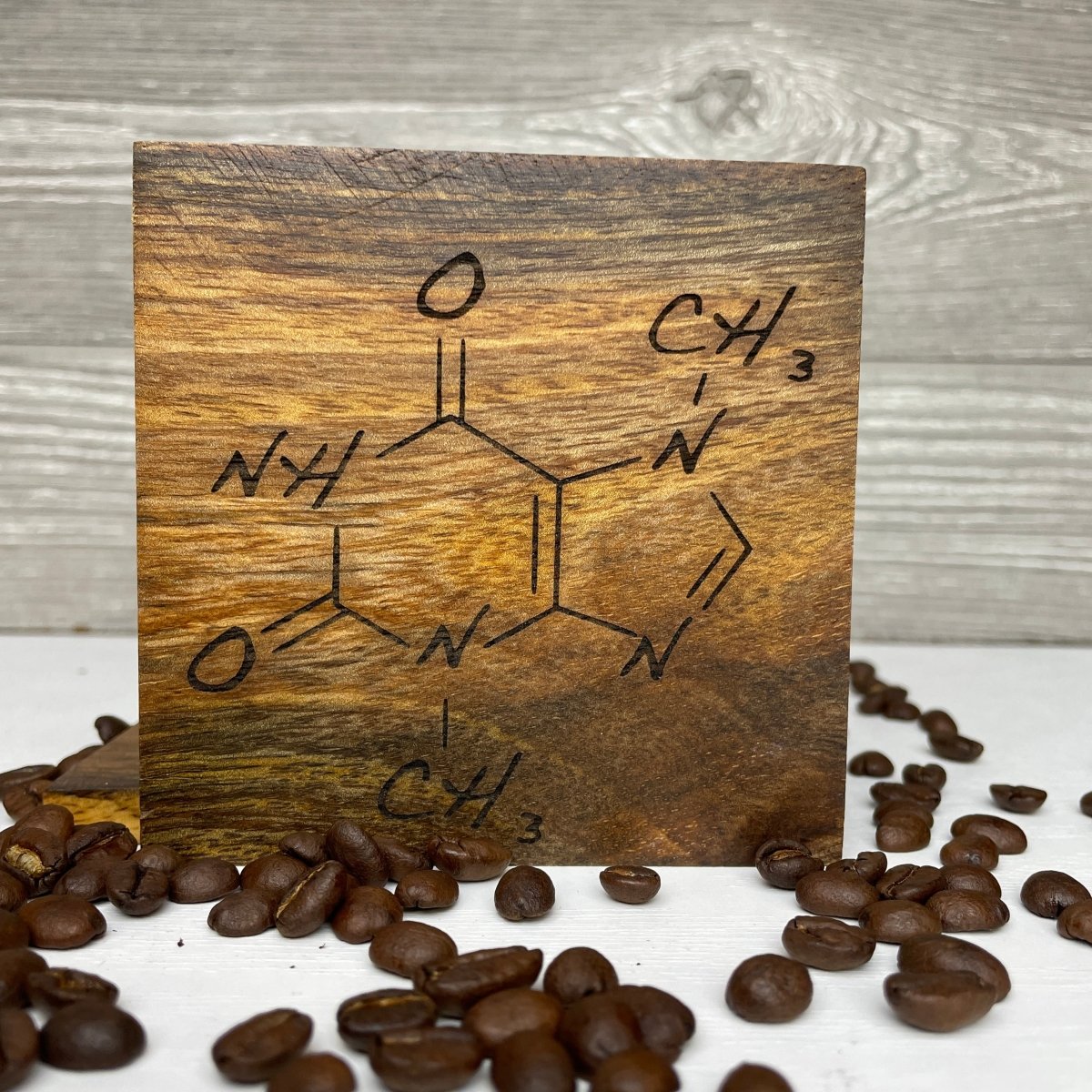 Caffeine Molecule Coasters Set of 2 - DaRosa Creations