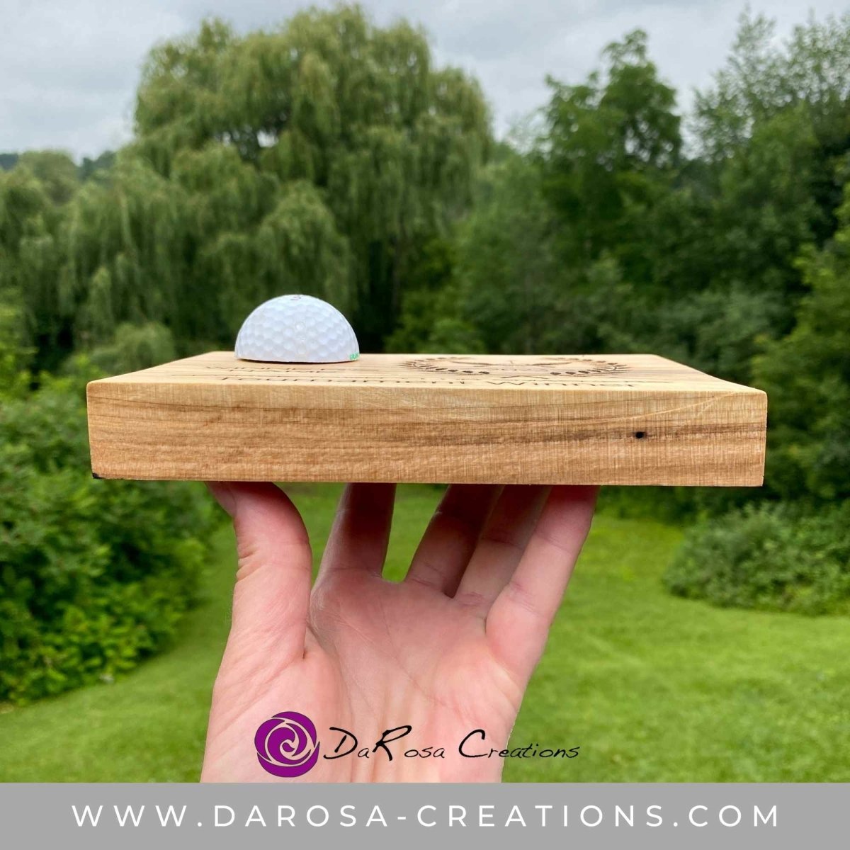 Custom Golf Trophy Award - DaRosa Creations