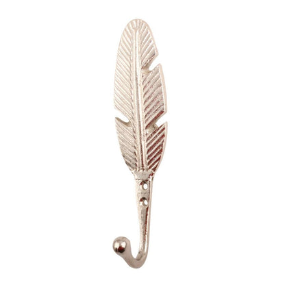 Feather Wall Hook in Silver - DaRosa Creations