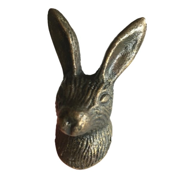Hare Drawer Knobs in Gold, Silver or Antique Brass - DaRosa Creations
